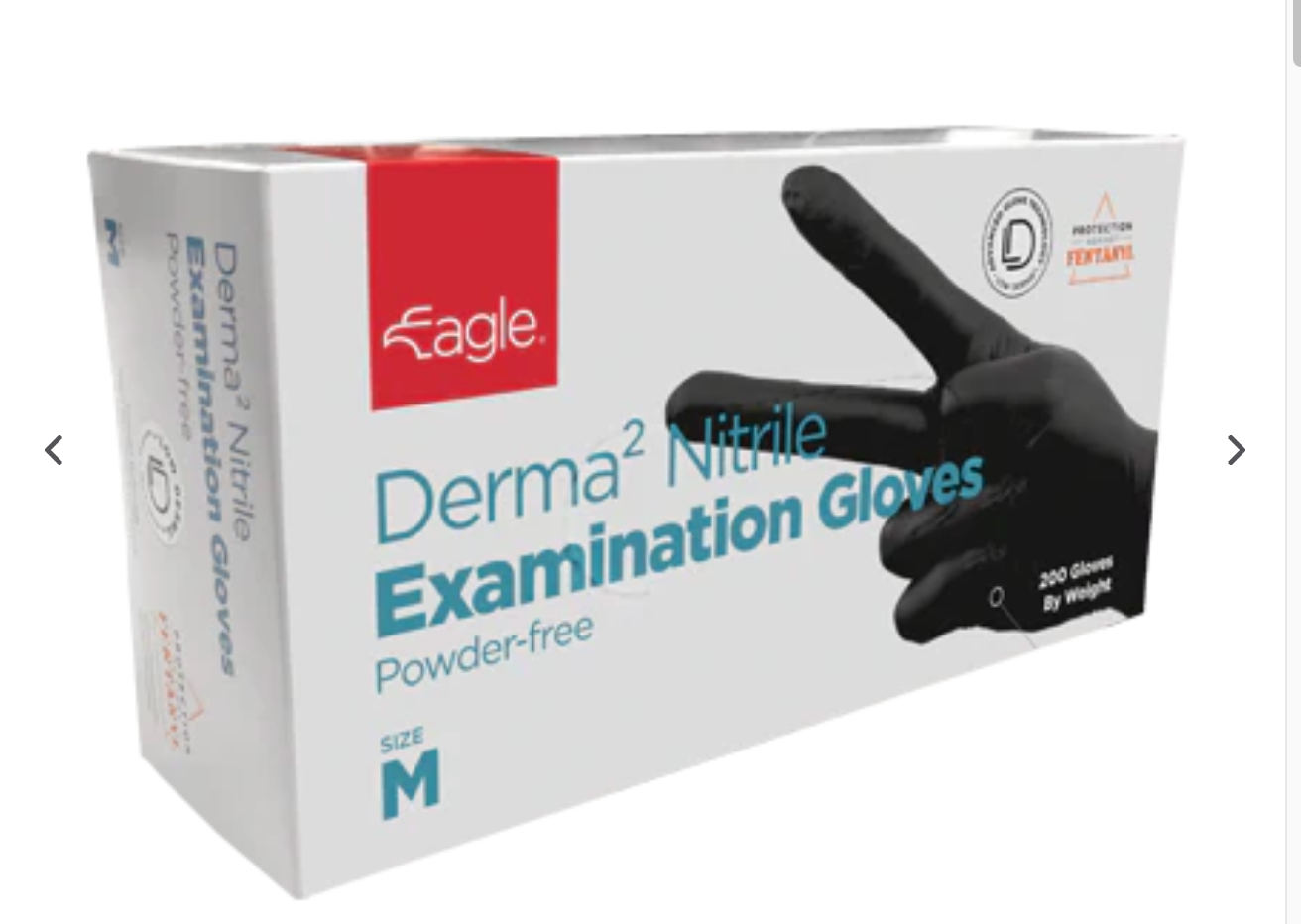 3mil Derma2 Nitrile Gloves