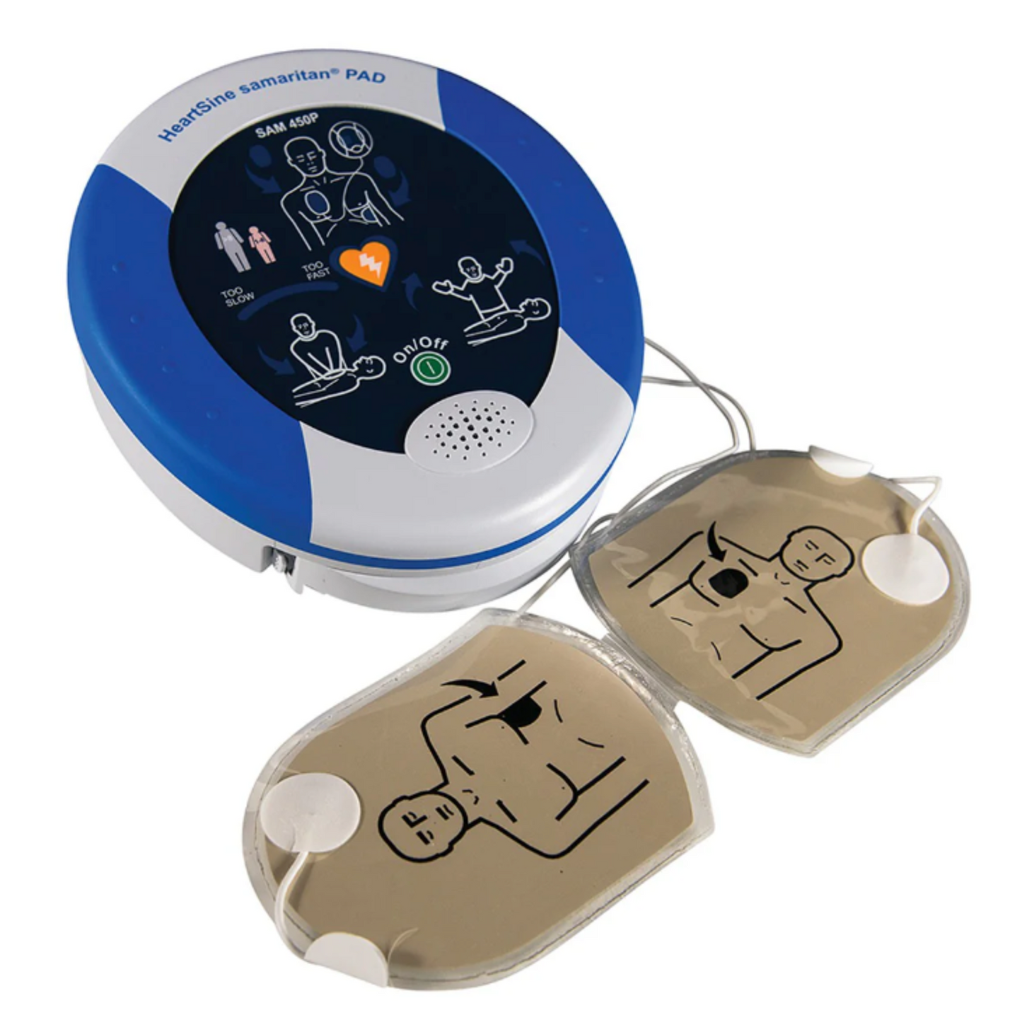 HeartSine® samaritan® PAD 450P AED (CPR Rate Advisor)
